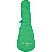 Чехол для укулеле TUB-S-01 BG, без утепления, цвет: ярко-зеленый, DNT-73390