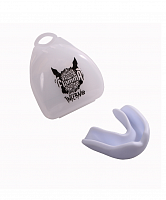 Защита рта (капа) FLAMMA-Inferno mint с футляром MGF-015(16+) взрослая белый